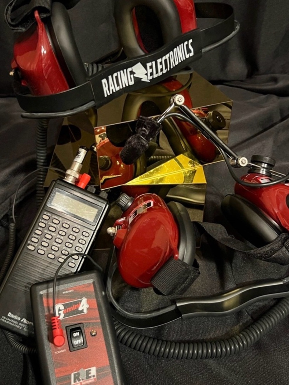 Racing Electronics RE2000 Alpha Scanner and Headset Kit - Picture 13 of 13